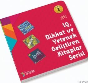 6+ Yaş Seti IQ Dikkat ve Yetenek Geliştiren Kitaplar Serisi (Level 2) 