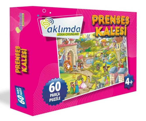 60 Parça Puzzle - Prenses Kalesi | | Akılda Zeka Oyunları