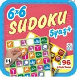 6x6 Sudoku; 96 Çıkartma | Kolektif | Pötikare Yayınları