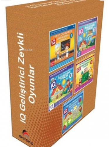 7-10 Yaş Ve Üstü Çocuklar İçin Zeka Geliştiren Oyunlar (5 Kitap) | Kol