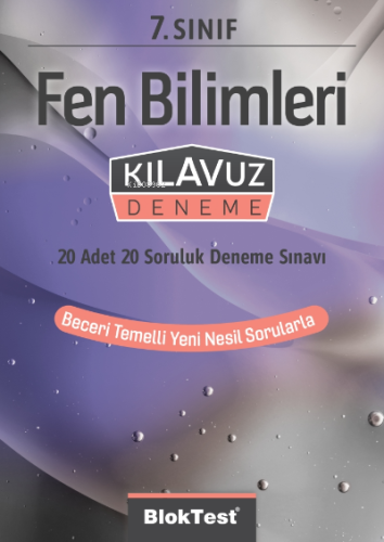 7.Sınıf Bloktest Fen Bilimleri Kılavuz Deneme | Kolektif | Bloktest Ya