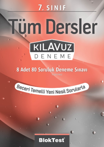 7.Sınıf Bloktest Tüm Dersler Kılavuz Deneme | Kolektif | Bloktest Yayı