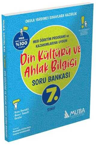 7. Sınıf Din Kültürü ve Ahl. Bil. Soru Bankası | Mustafa Kızılova | Mu