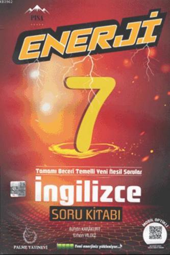 7.Sınıf Enerji İngilizce Soru Kitabı | Erhan Yıldız | Palme Yayınevi