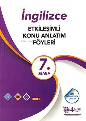 7. Sınıf İngilizce Etkileşimli Konu Anlatım Föyleri | Özlem Özay | 4 A