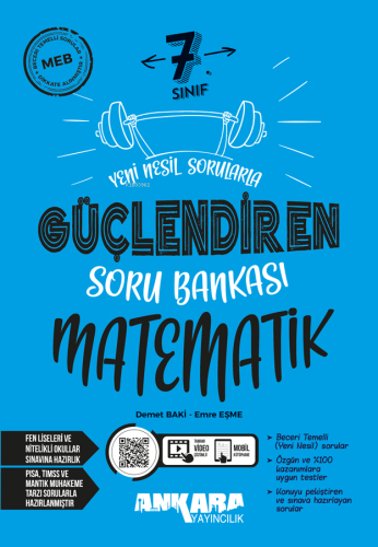 7. Sınıf Matematik Güçlendiren Soru Bankası | Demet Baki | Ankara Yayı