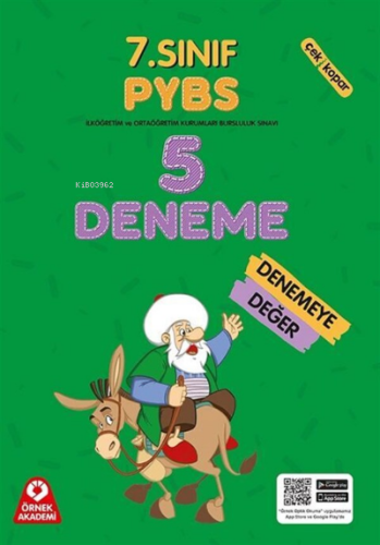 7. Sınıf Pybs 5 Deneme | Kolektif | Zekiçocuk Eğitici Kitaplar