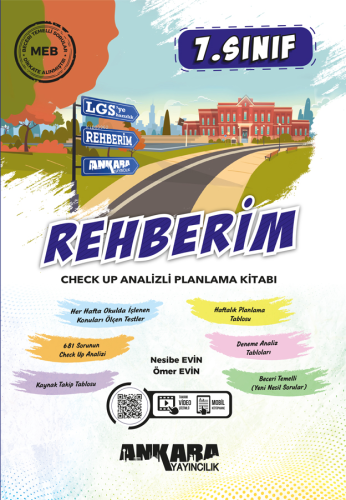 7. Sınıf Rehberim | Nesibe Evin | Ankara Yayıncılık (Hazırlık)