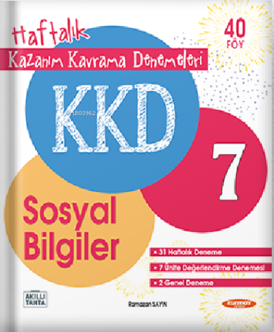 7. Sınıf Sosyal Bilgiler KKD Haftalık Kazanım Kavrama Denemeleri | Kol