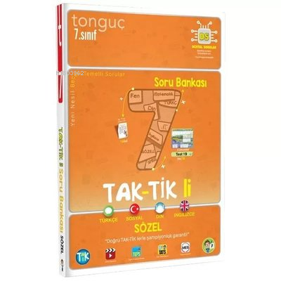 7. Sınıf Taktikli Sözel Soru Bankası | Kolektif | Tonguç Akademi