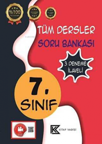 7. Sınıf Tüm Dersler Soru Bankası Kitap Vadisi | Kolektif | Kitap Vadi