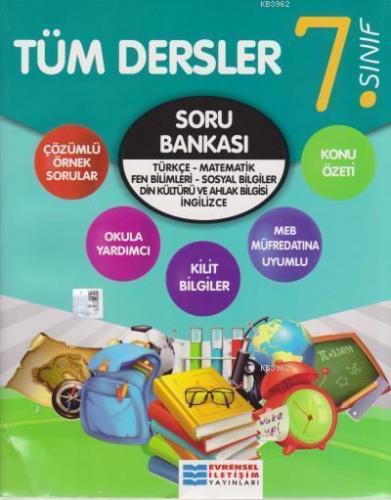 7. Sınıf Tüm Dersler Video Çözümlü Soru Bankası Evrensel İletişim Yayı