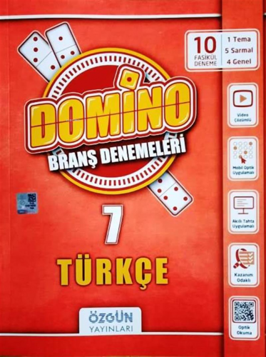 7. Sınıf Türkçe Domino Branş Denemeleri | Kolektif | Özgün Yayıncılık