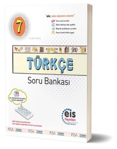 7. Sınıf Türkçe Soru Bankası Eis Yayınları | Kolektif | Eis Yayınları