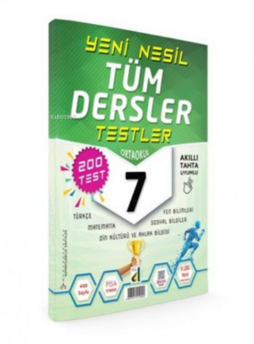 7.Sınıf Yeni Nesil Tüm Dersler Testler | Kolektif | Damla Yayınevi