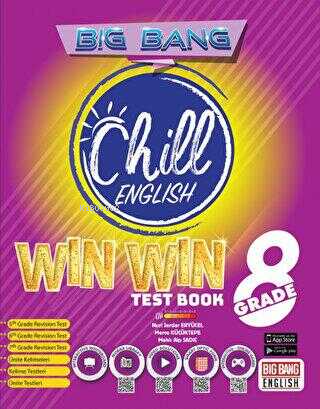 8. Grade Big Bang Chill English Win Win Test Book | Nuri Serdar Eryüce