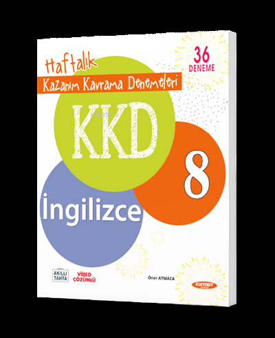 8 İngilizce Haftalık Kazanım Kavrama Denemeleri (36 Fasikül) | Kolekti