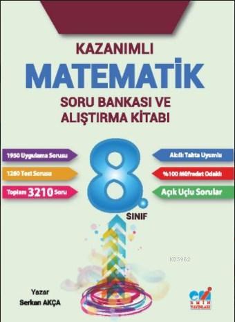 8.Sınıf 2017 Kazanımlı Matematik Soru Bankası ve Alıştırma Kitabı | Se