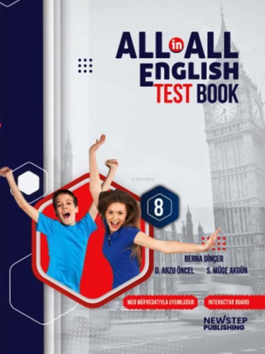 8.Sınıf All in All English Test Book | D.Arzu Öncel | Tandem Yayınları