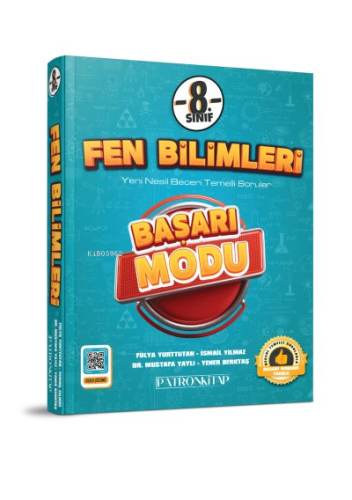 8. Sınıf Başarı Modu Yeni Nesil Fen Bilimleri Soru Bankası | Yener Ber