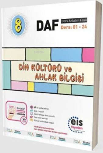 8.Sınıf - DAF - Din Kültürü ve Ahlak Bilgisi | Kolektif | Eis Yayınlar