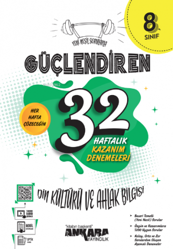 8. Sınıf Güçlendiren 32 Haftalık Din Kültürü ve Ahlak Bilgisi Kazanım 