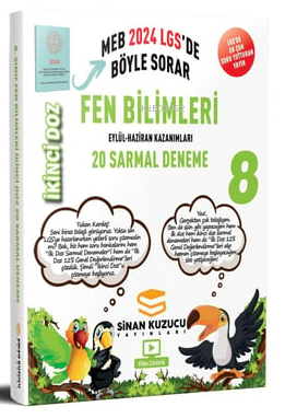 8. Sınıf İkinci Doz Fen Bilimleri Sarmal Deneme | Kolektif | Sinan Kuz