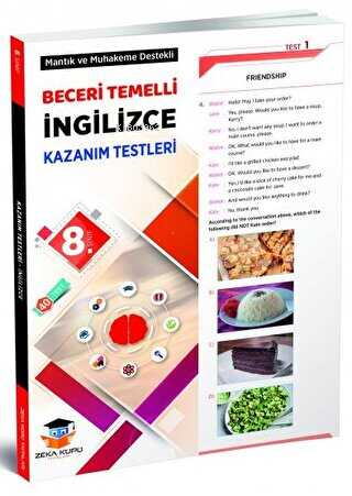 8. Sınıf İngilizce Beceri Temelli Kazanım Testleri | Kolektif | Zeka K