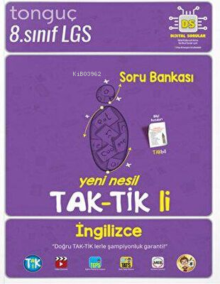 8. Sınıf İngilizce Taktikli Soru Bankası | Kolektif | Tonguç Akademi