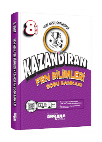 8.Sınıf Kazandıran Fen Bilimleri Soru Bankası | Kolektif | Ankara Yayı