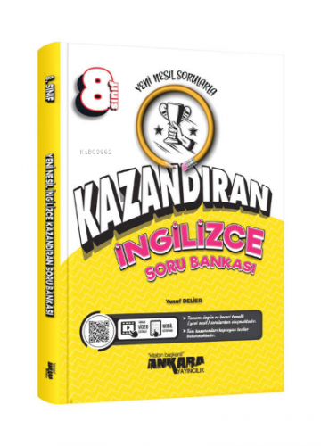 8.Sınıf Kazandıran İngilizce Soru Bankası | Kolektif | Ankara Yayıncıl