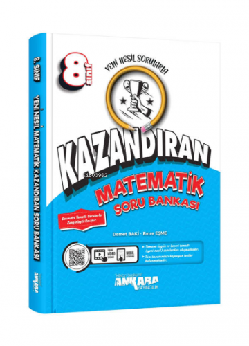 8.Sınıf Kazandıran Matematik Soru Bankası | Kolektif | Ankara Yayıncıl