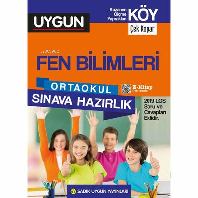 8.Sınıf Köy Fen Bilimleri | Kolektif | Sadık Uygun Yayınları