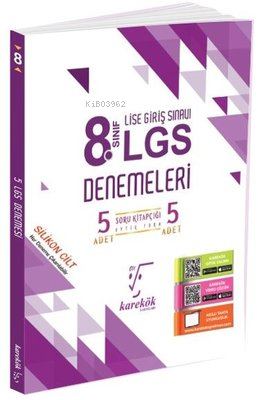 8.Sınıf Lgs 5 Li Denemeleri | Kolektif | Karekök Yayınları (Hazırlık)