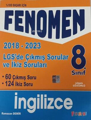 8. Sınıf LGS İngilizce Çıkmış ve İkiz Sorular 2018-2023 | Ramazan Demi