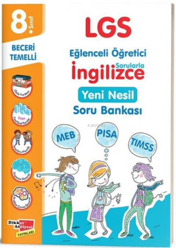 8. Sınıf LGS İngilizce Yeni Nesil Soru Bankası | Kolektif | Dikkat Atö