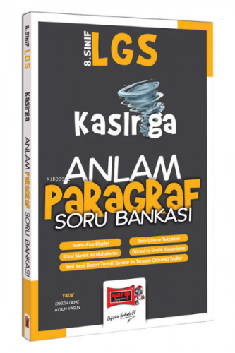 8.Sınıf LGS Kasırga Anlam Paragraf Soru Bankası | Engin Genç | Yargı Y