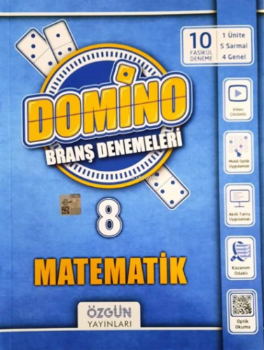 8. Sınıf LGS Matematik Domino Branş Denemeleri | Kolektif | Özgün Yayı