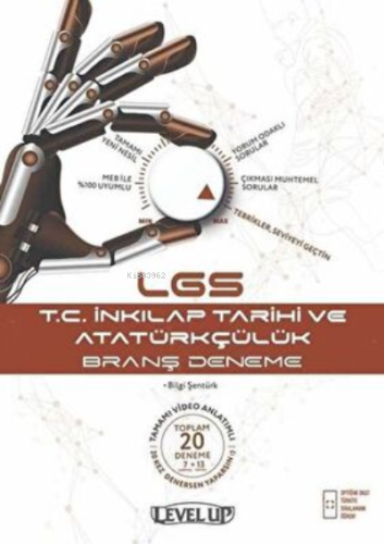 8. Sınıf Lgs Tc İnk. Tarihi 20 Li Branş Deneme | Kolektif | Tammat Yay