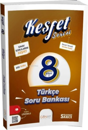 8. Sınıf LGS Türkçe Soru Bankası Keşfet Serisi | Kolektif | Günay Yayı