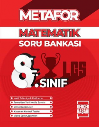 8. Sınıf Matematik Soru Bankası | Soner Açar | Gerçek Başarı Yayınları