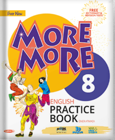 8. Sınıf More More Practice Book | Öner Atmaca | Kurmay Yayınevi (Hazı