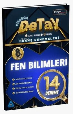 8. Sınıf Pisagor Detay 14`lü Fen Bilimleri Branş Denemesi | Kolektif |