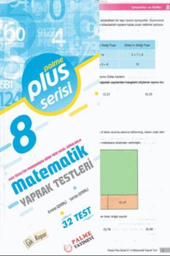 8. Sınıf Plus Serisi Matematik Yaprak Testleri | Serdar İzmirli | Palm