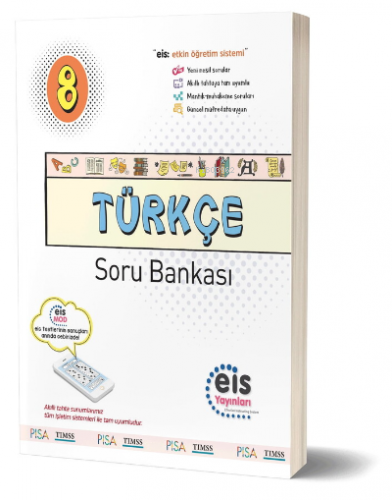 8. Sınıf Türkçe Soru Bankası EİS Yayınları | Kolektif | Eis Yayınları