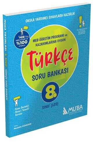 8. Sınıf Türkçe Soru Bankası | Mustafa Güneser | Muba Yayınları