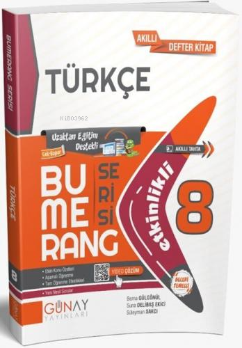 8. Sınıf Yeni Bumerang Etkinlikli Türkçe | Kolektif | Günay Yayıncılık