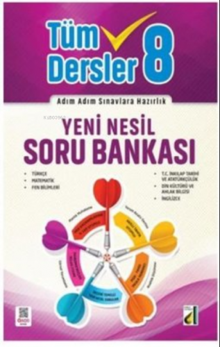 8.Sınıf Yeni Nesil Tüm Dersler Soru Bankası | Kolektif | Damla Yayınev