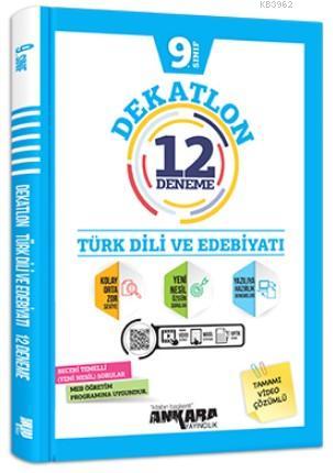 9. Sınıf Dekatlon Türk Dili ve Edebiyatı 12 Deneme | Yusuf Can Seven |