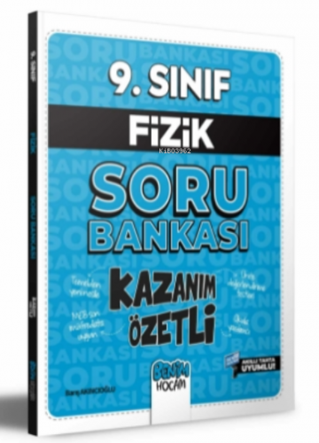 9. Sınıf Kazanım Özetli Fizik Soru Bankası | Barış Akıncıoğlu | Benim 